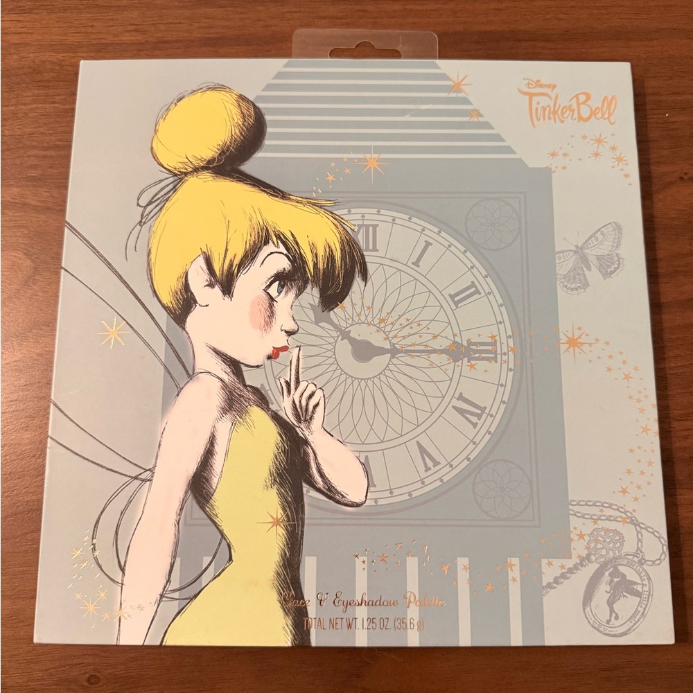 Disney Tinkerbell Face and Eyeshadow Palette Blush Highlighter Sealed New